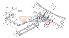Plow pivot bar Path pro MEY 13250